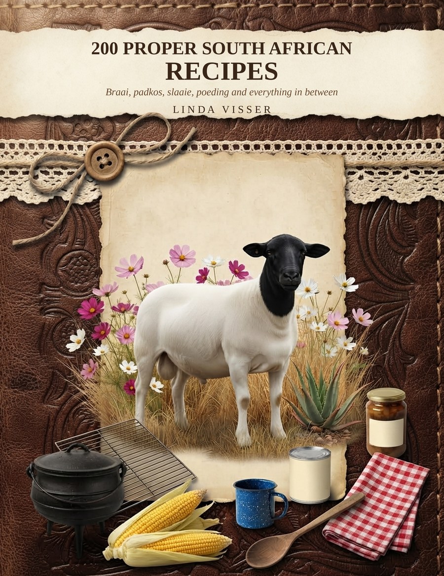200 Proper South African Recipes cover